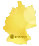 map of stuttgart